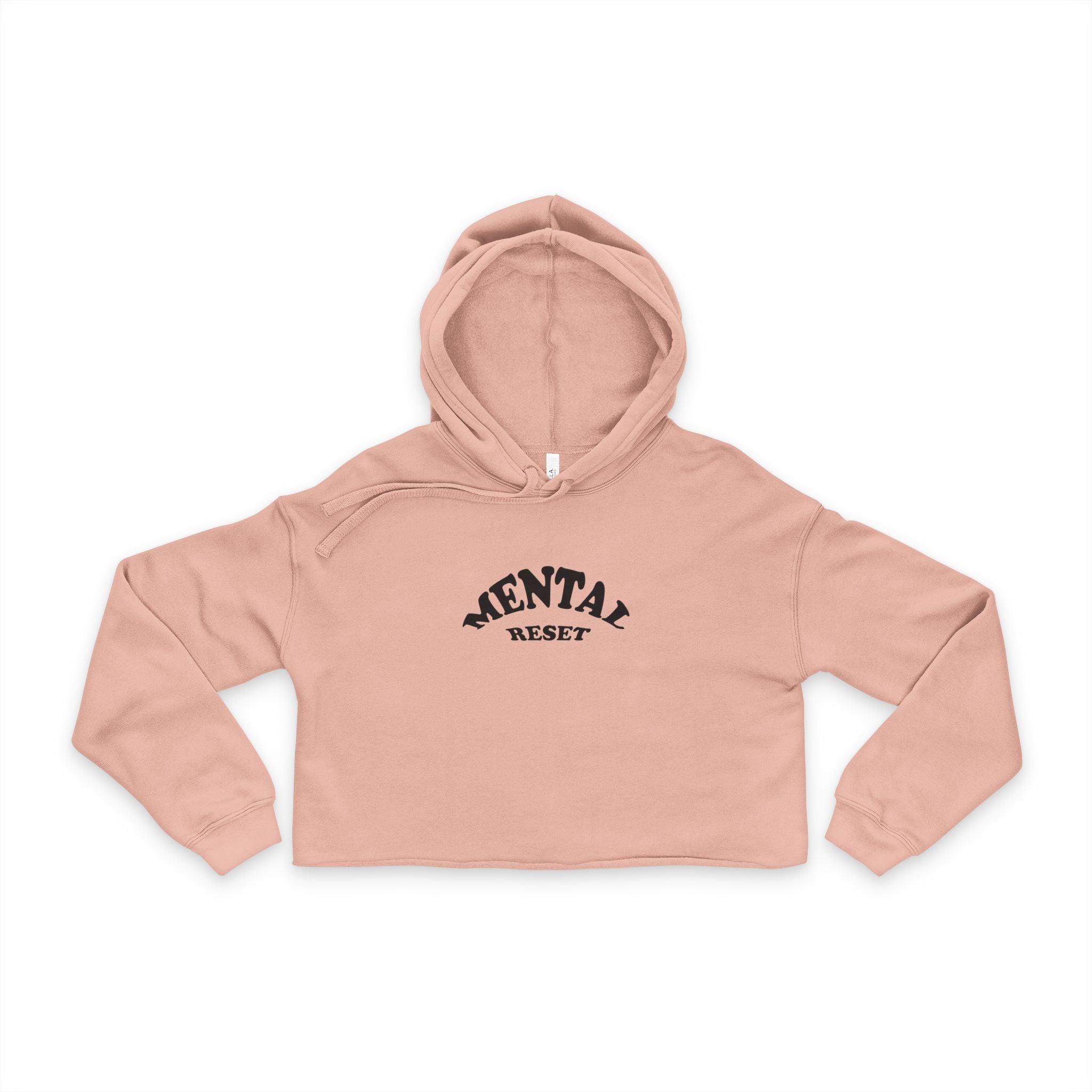 Mental Reset Women's Cropped Hoodie