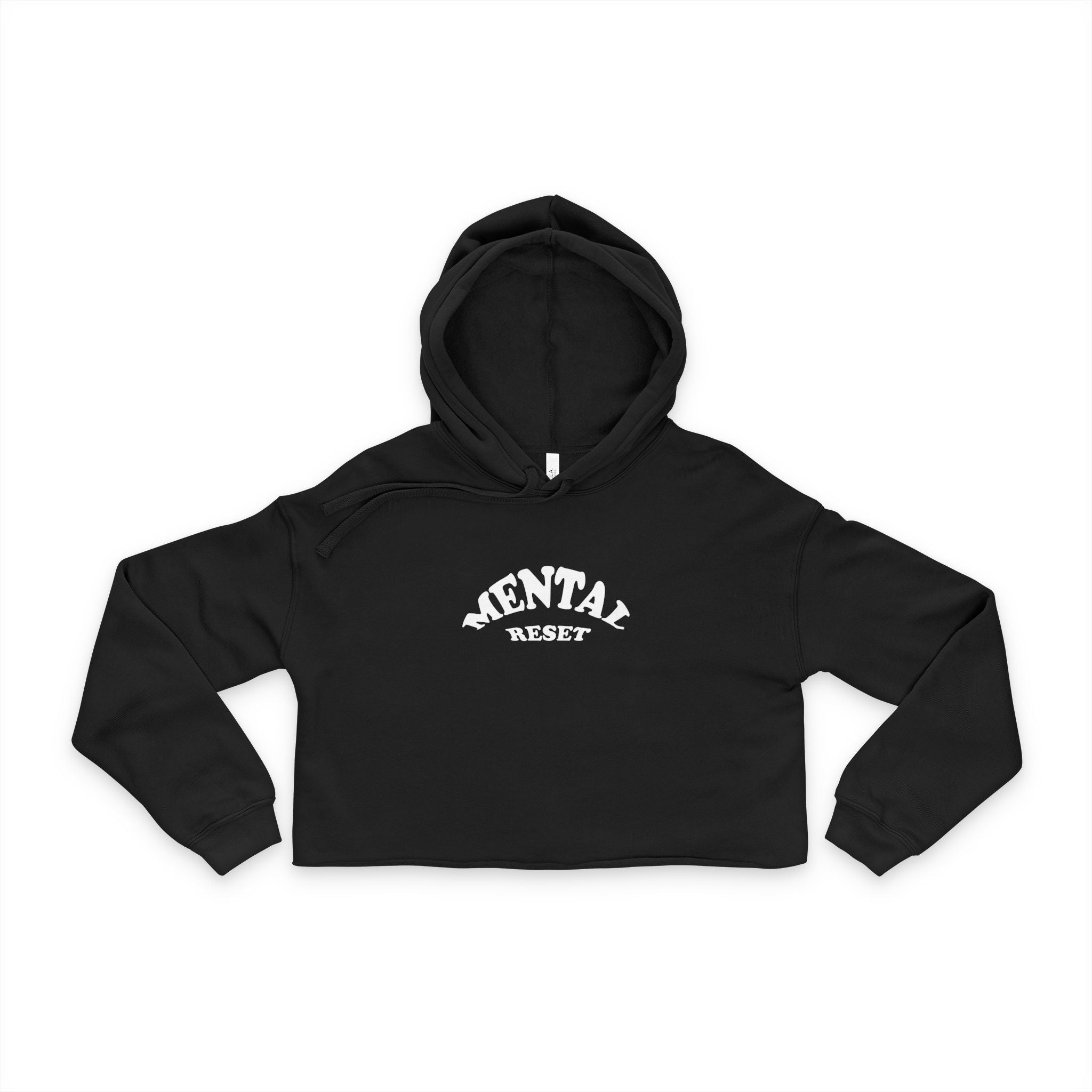 Mental Reset Women's Cropped Hoodie
