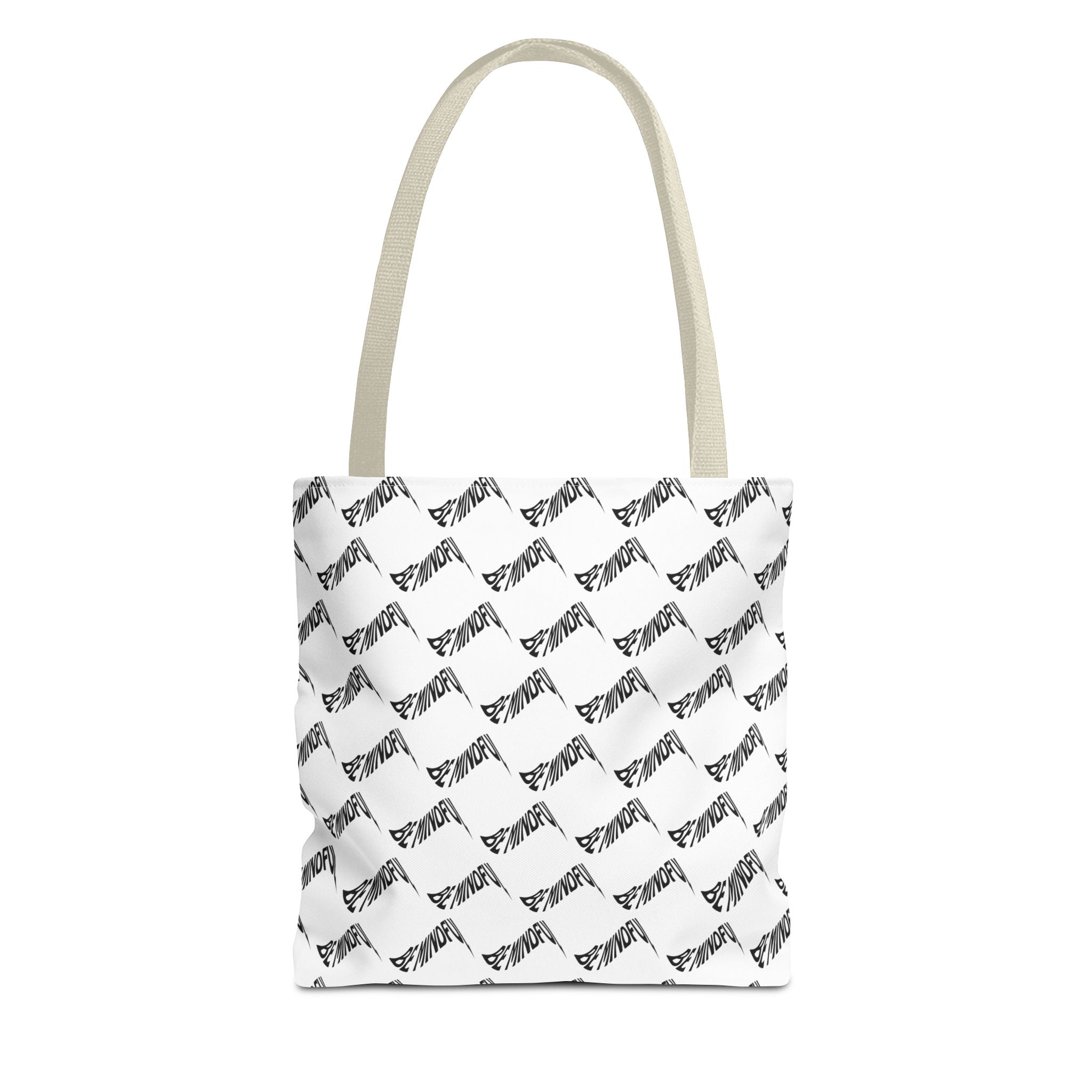 Be Mindful Pattern Tote Bag