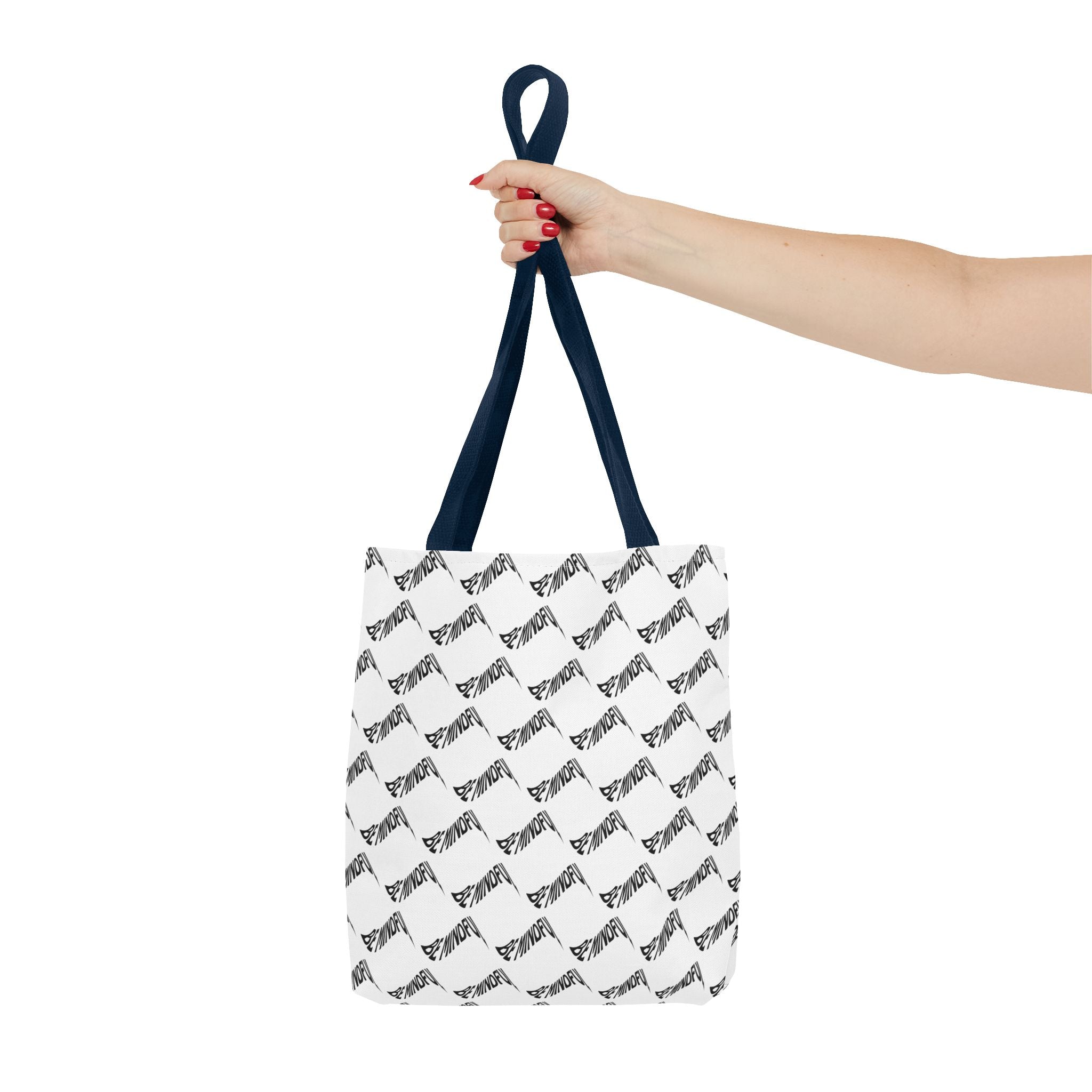 Be Mindful Pattern Tote Bag