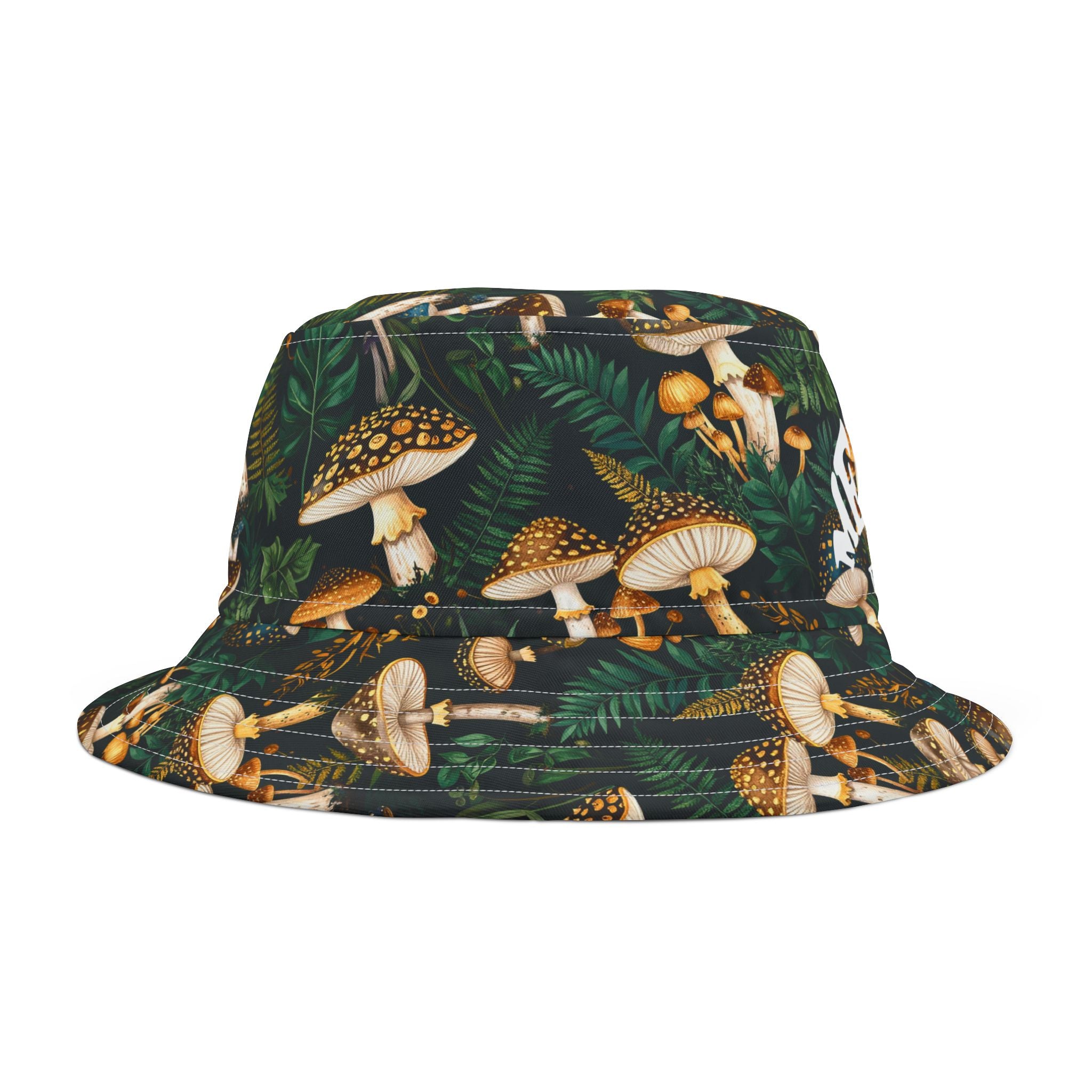 Mushroom Print Bucket Hat