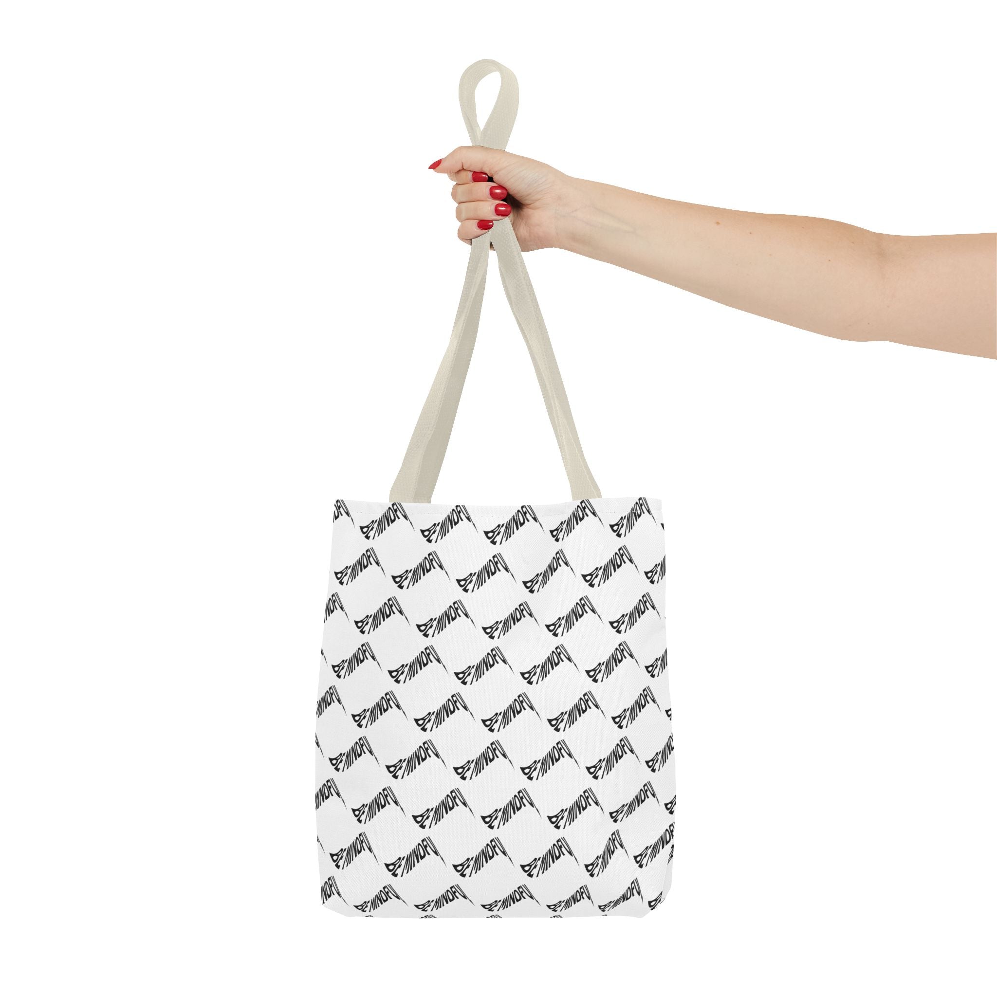 Be Mindful Pattern Tote Bag