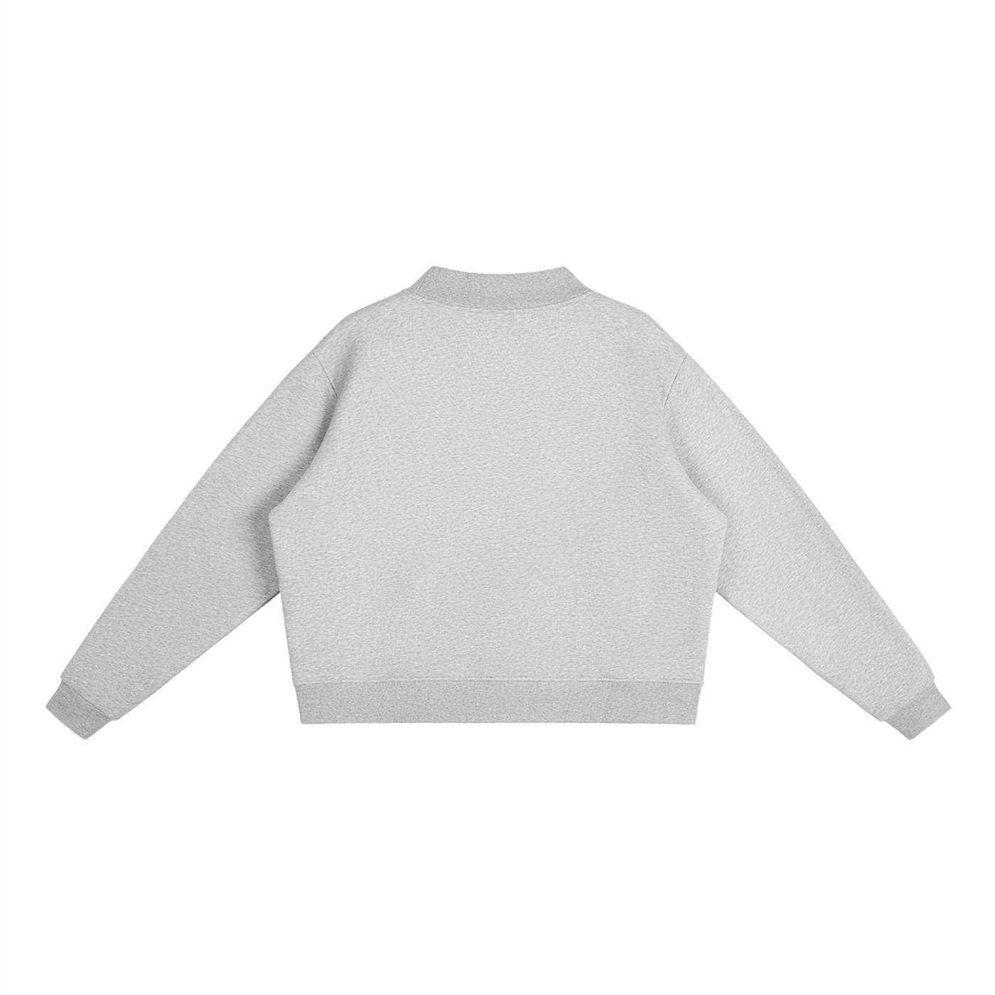 Ujima Fleece Mock-Neck Crew Sweatshirt