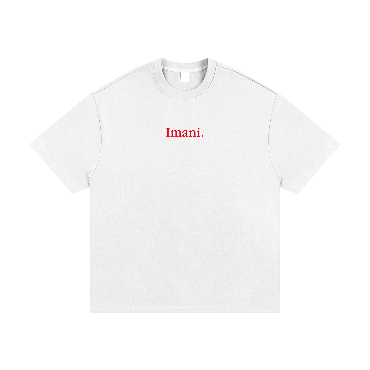 Imani. Essential Heavyweight Cotton T-Shirt