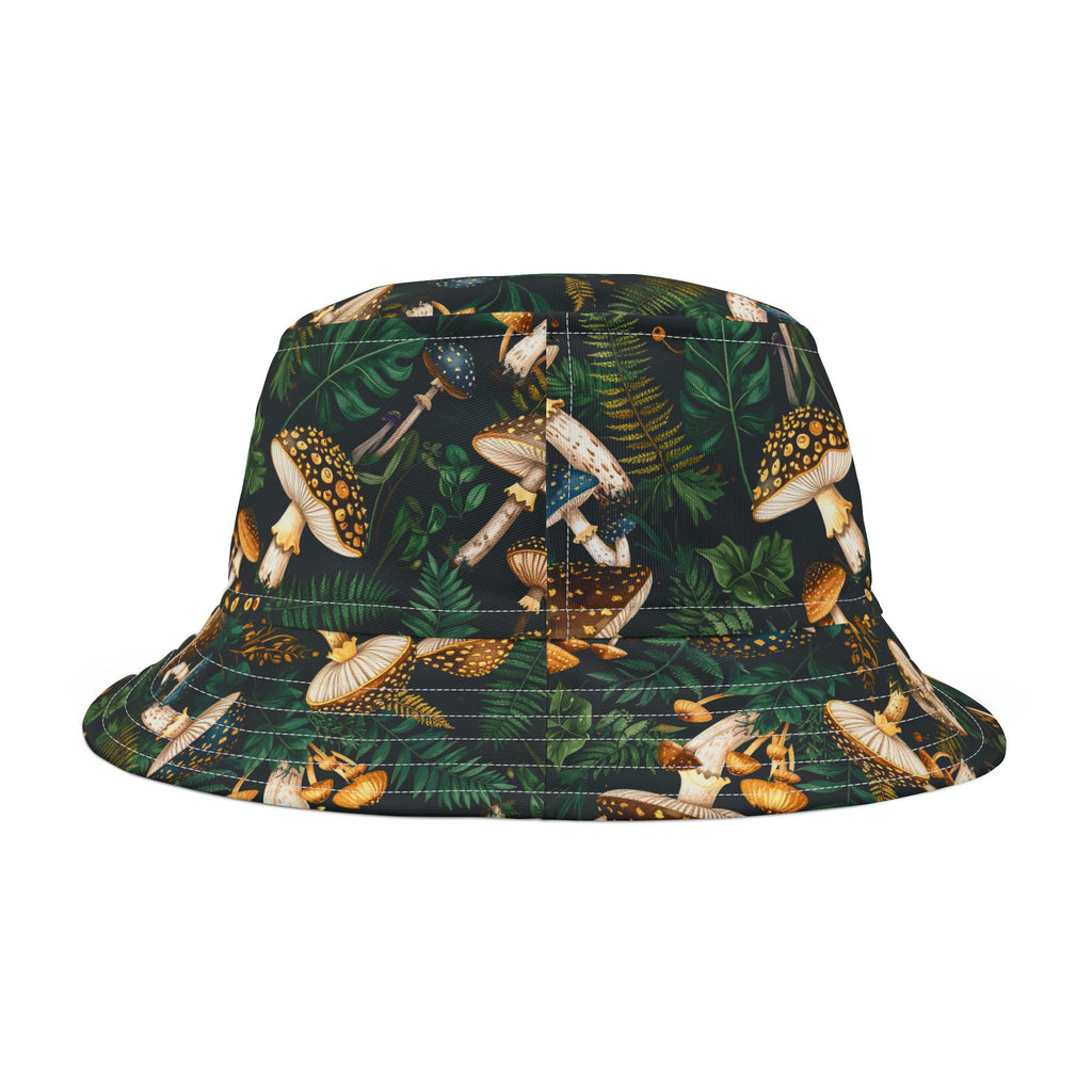 Mushroom Print Bucket Hat