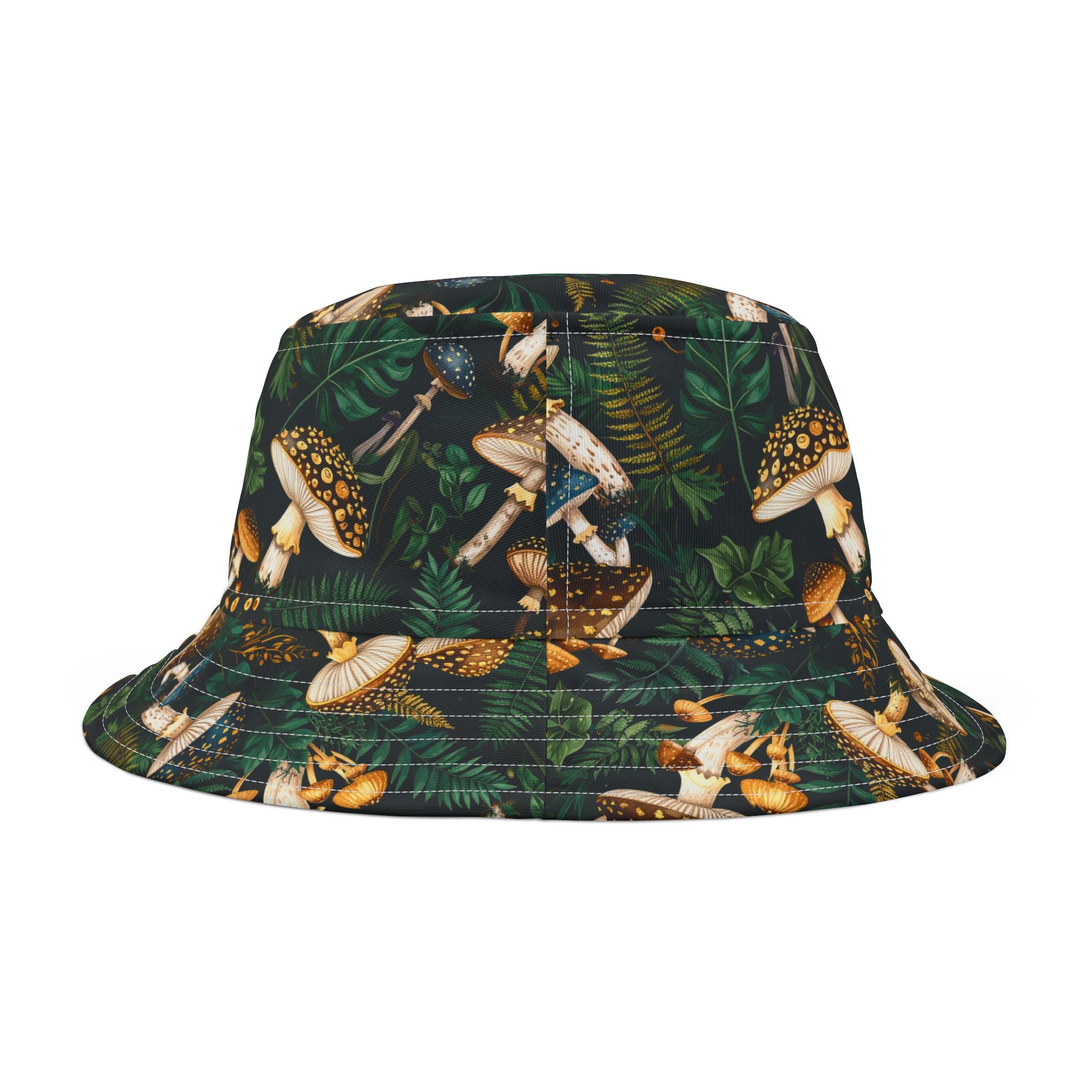 Mushroom Print Bucket Hat