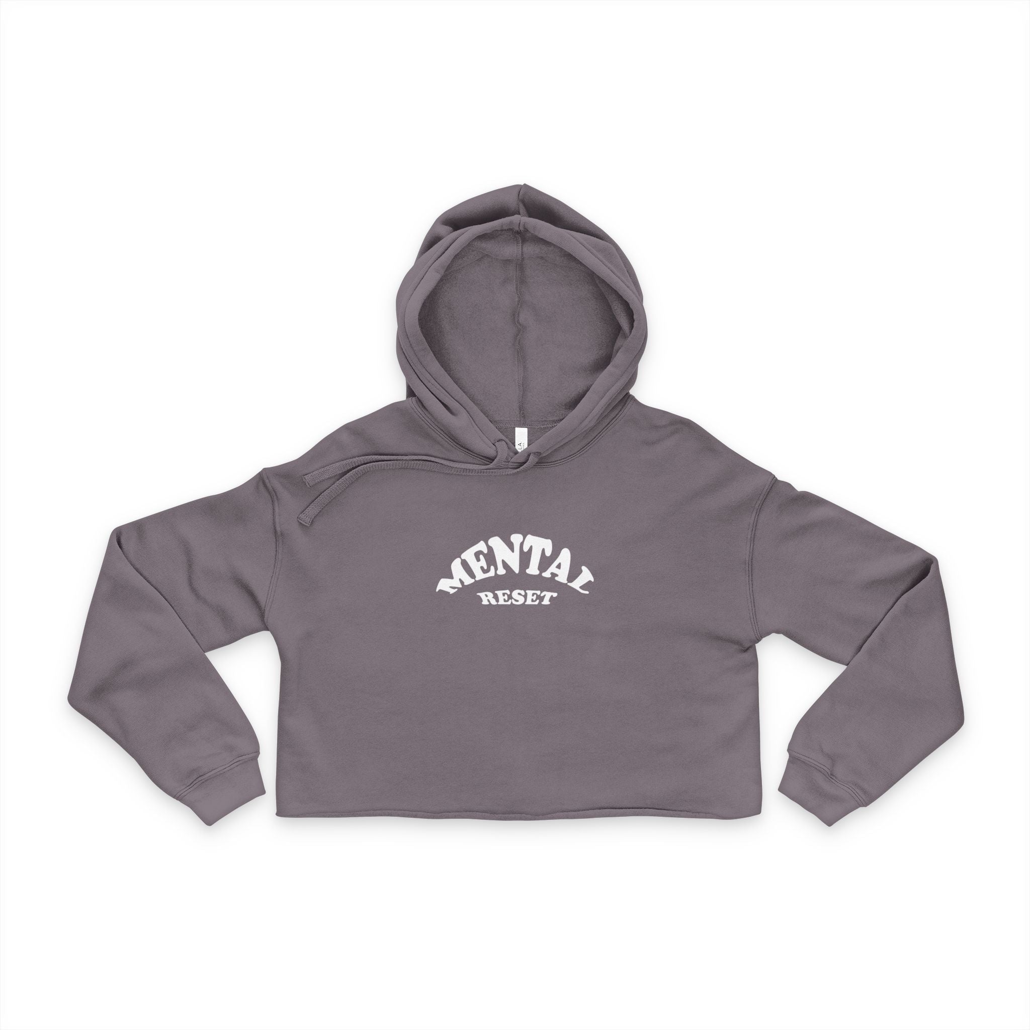 Mental Reset Women's Cropped Hoodie