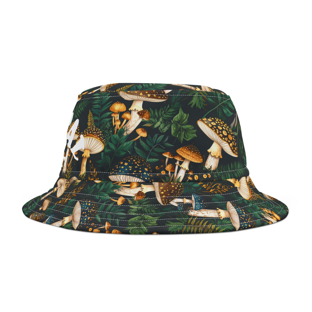 Mushroom Print Bucket Hat