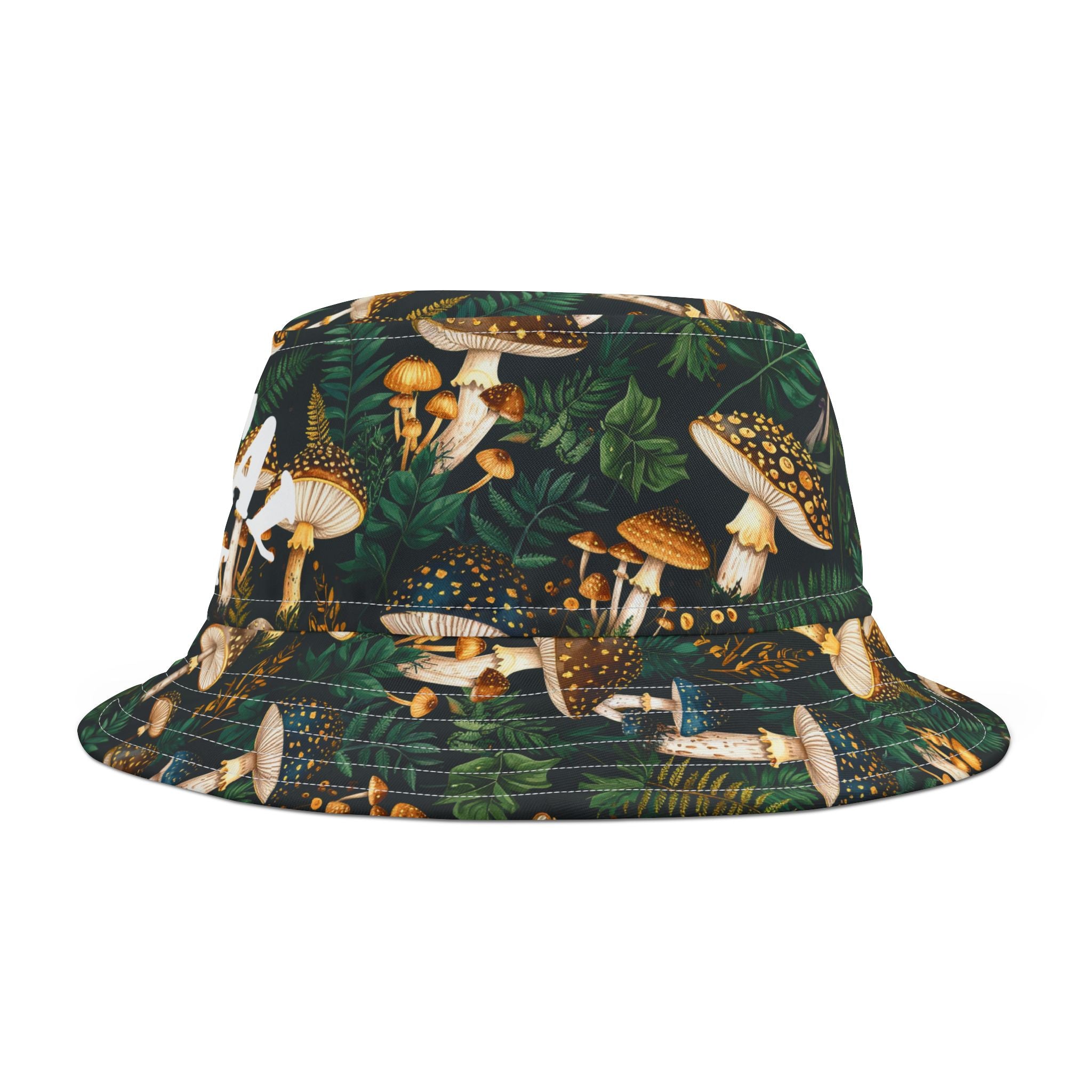 Mushroom Print Bucket Hat
