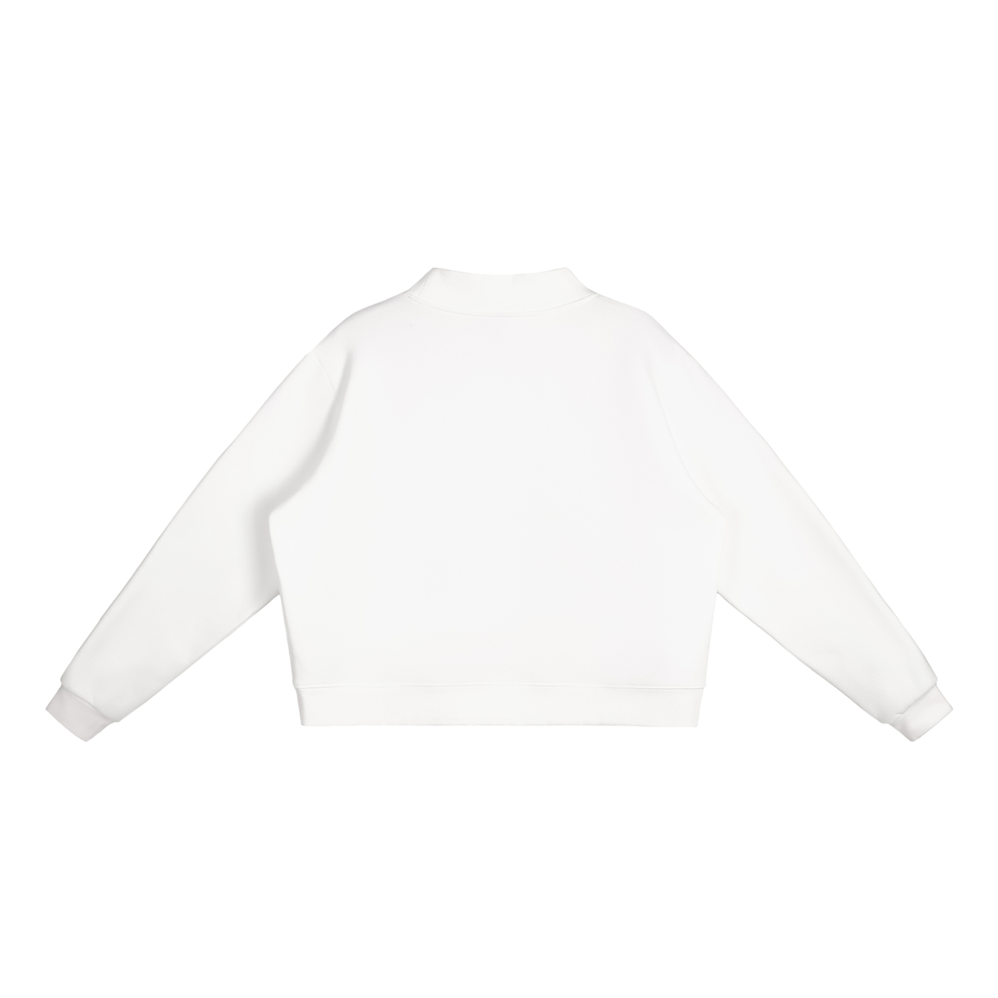Ujima Fleece Mock-Neck Crew Sweatshirt