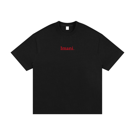 Imani. Essential Heavyweight Cotton T-Shirt