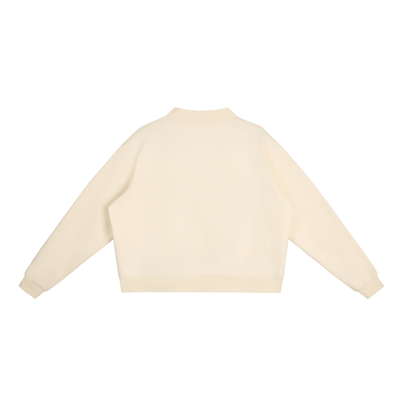 Ujima Fleece Mock-Neck Crew Sweatshirt