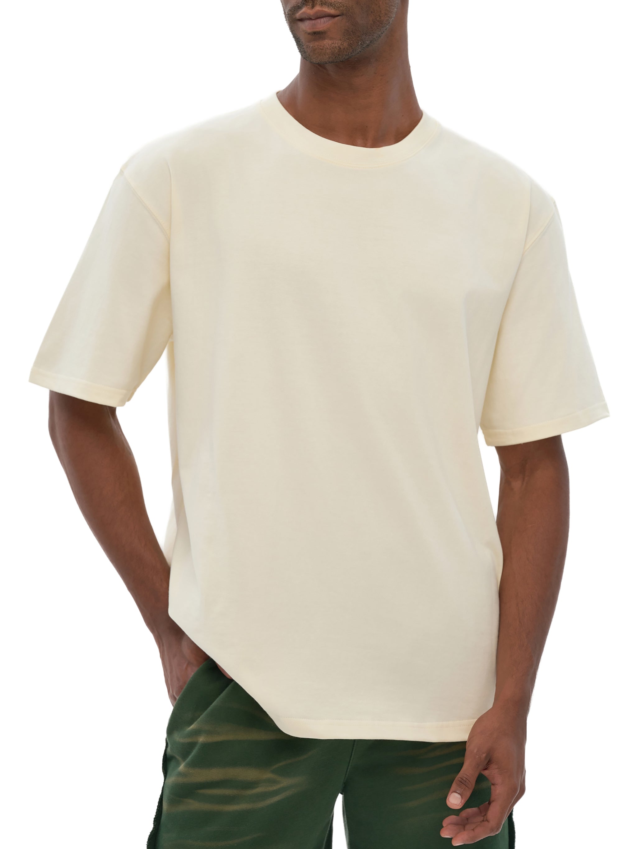 Drop Shoulder T-Shirt - 300 GSM
